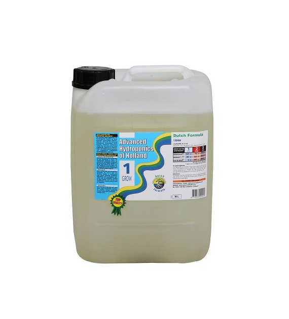 1 GROW  10L, NAWÓZ NA WZROST, DUTCH FORMULA, ADVANCED HYDROPONICS OF HOLLAND (hydro, kokos, ziemia)