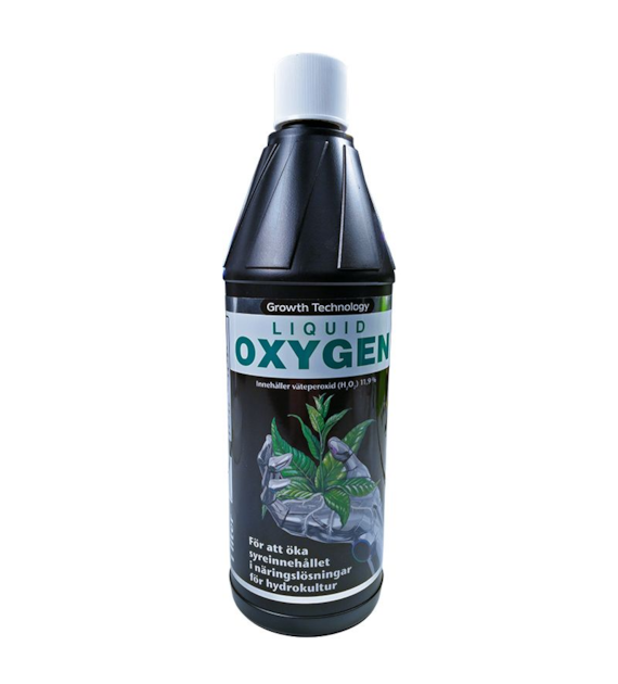 LIQUID OXYGEN, 1L, ZWIĘKSZA ZAWARTOŚĆ TLENU W POŻYWCE - GROWTH TECHNOLOGY (hydro, aero) płynny tlen