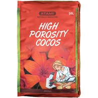 HIGH POROSITY COCOS 50L, SUBSTRAT KOKOSOWY OCZYSZCZONY, WYSOKIEJ POROWATOŚCI, ATAMI, 1 paleta=70 worków