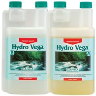 NAWÓZ  NIE NADAJ SIĘ DO SYSTEMÓW RECYRKULACYJNYCH, HYDRO-VEGA A+B, 2x1L, NAWÓZ DWUSKŁADNIKOWY NA WZROST DO HYDRO, CANNA