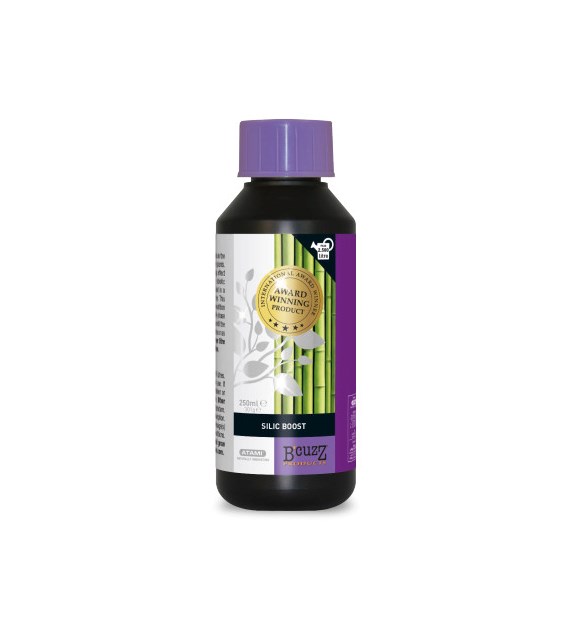 SILIC BOOST  250ML/0,25L KRZEM W PŁYNIE, WZMACNIA ŁODYGI, ZWIĘKSZA ODPORNOŚĆ, POPRAWIA WCHŁANIANIE, ATAMI B'CUZZ