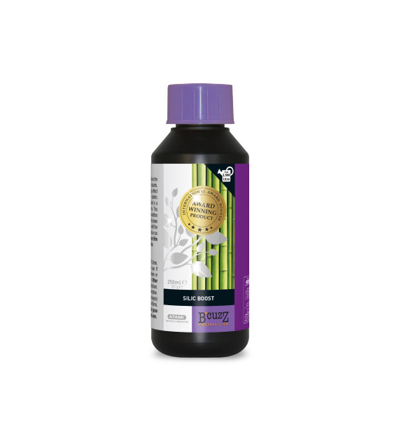 SILIC BOOST  250ML/0,25L KRZEM W PŁYNIE, WZMACNIA ŁODYGI, ZWIĘKSZA ODPORNOŚĆ, POPRAWIA WCHŁANIANIE, ATAMI B'CUZZ