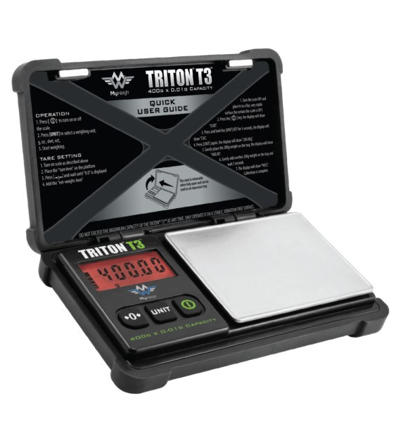WAGA ELEKTRONICZNA, MY WEIGH TRITON T3, 400x0.01g, 140x80x25mm