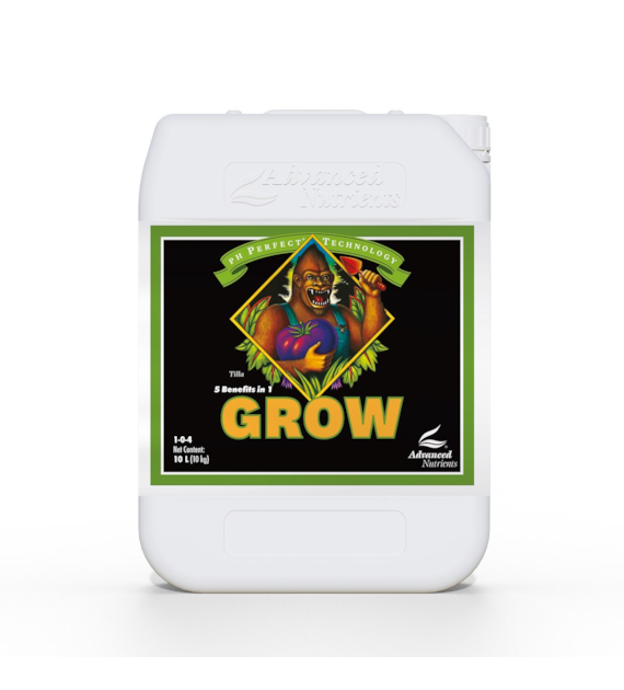 GROW pH PERFECT 10L, NAWÓZ NA WZROST, (gleba, hydro, kokos), ADVANCED NUTRIENTS