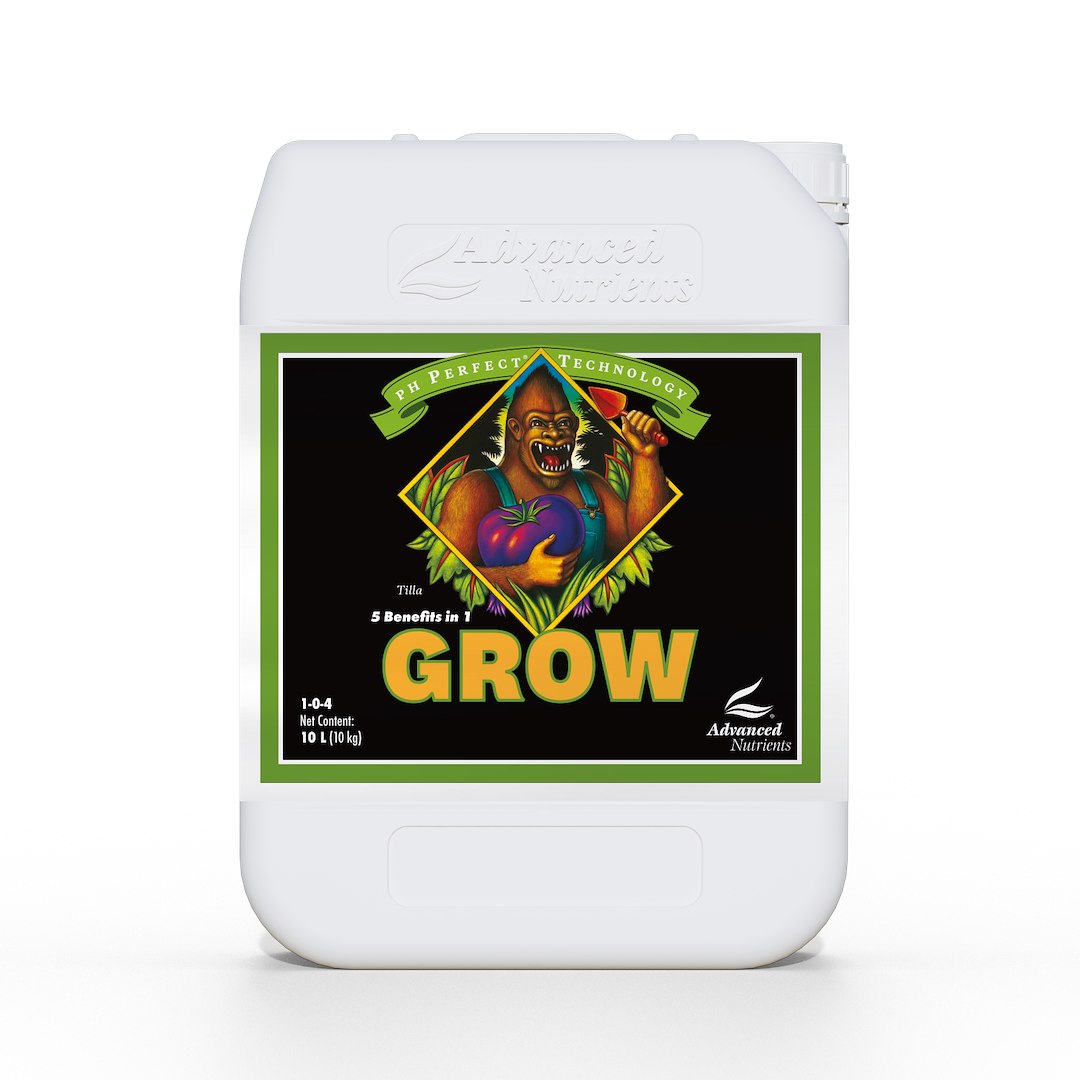 GROW pH PERFECT 10L, NAWÓZ NA WZROST, (gleba, hydro, kokos), ADVANCED NUTRIENTS
