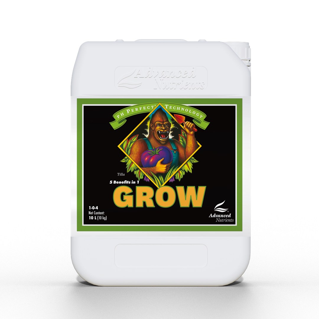 GROW pH PERFECT 10L, NAWÓZ NA WZROST, (gleba, hydro, kokos), ADVANCED NUTRIENTS