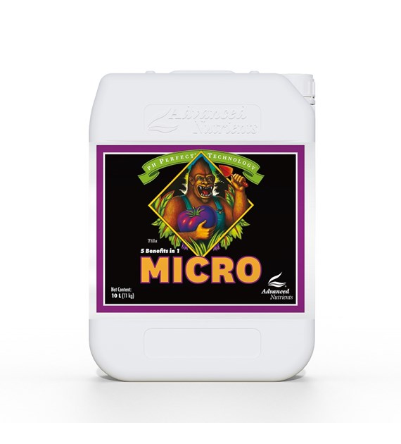 MICRO pH PERFECT 10L, NAWÓZ UZUPEŁNIAJACY, (gleba, hydro, kokos), ADVANCED NUTRIENTS