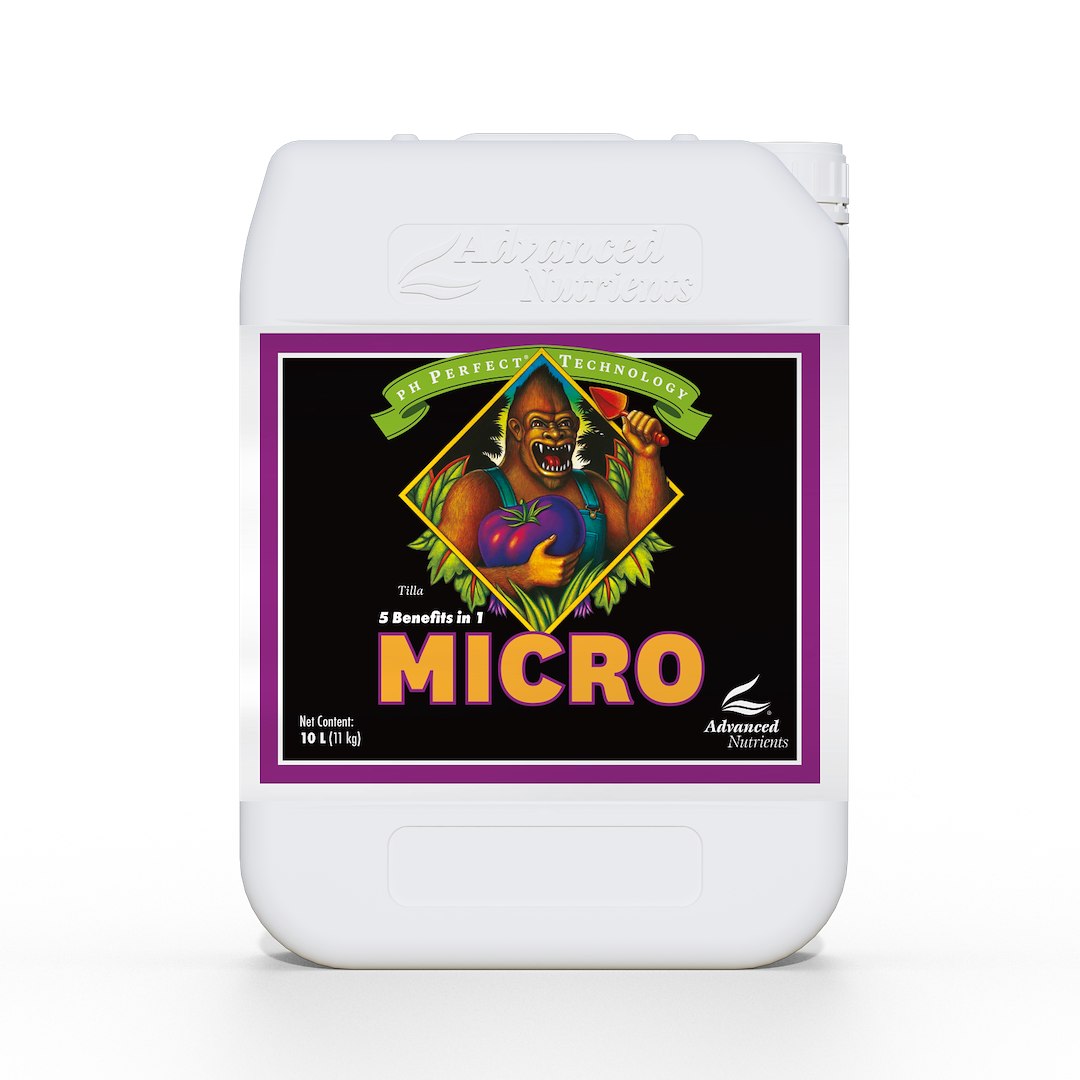 MICRO pH PERFECT 10L, NAWÓZ UZUPEŁNIAJACY, (gleba, hydro, kokos), ADVANCED NUTRIENTS