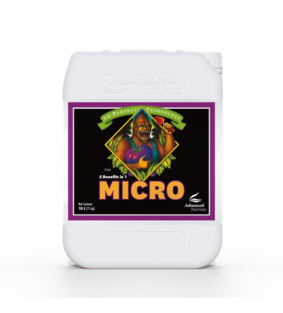 MICRO pH PERFECT 10L, NAWÓZ UZUPEŁNIAJACY, (gleba, hydro, kokos), ADVANCED NUTRIENTS