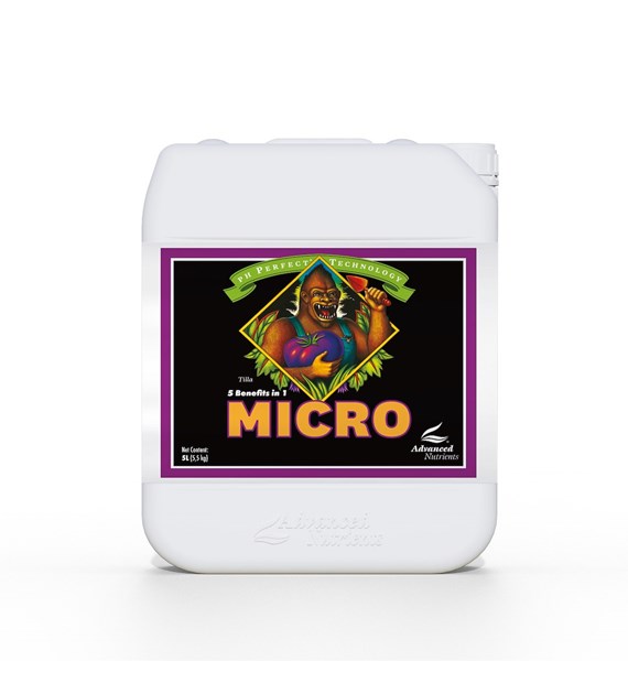 MICRO pH PERFECT 5L, NAWÓZ UZUPEŁNIAJACY, (gleba, hydro, kokos), ADVANCED NUTRIENTS