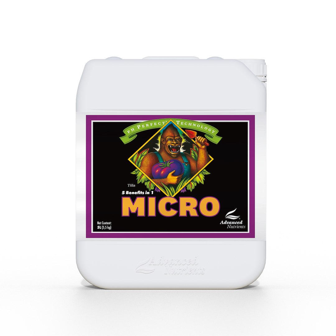 MICRO pH PERFECT 5L, NAWÓZ UZUPEŁNIAJACY, (gleba, hydro, kokos), ADVANCED NUTRIENTS