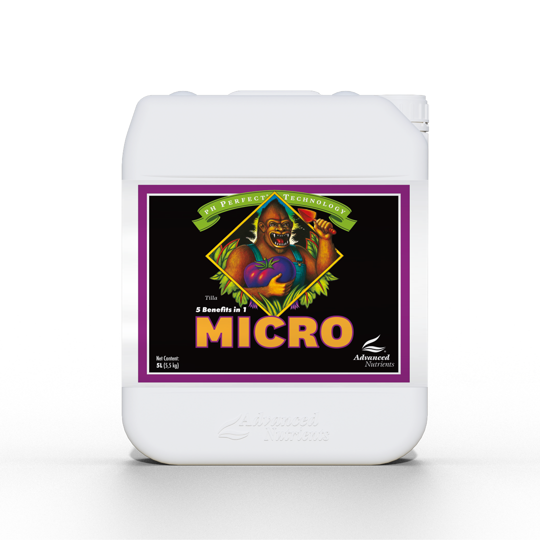 MICRO pH PERFECT 5L, NAWÓZ UZUPEŁNIAJACY, (gleba, hydro, kokos), ADVANCED NUTRIENTS