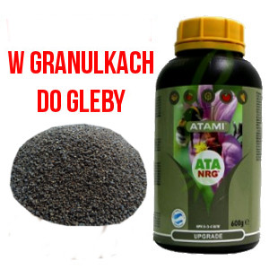 ATA NRG - UPGRADE 600g ORGANICZNY NAWÓZ DO GLEBY W GRANULKACH + BAKTERIE GLEBOWE, ATAMI