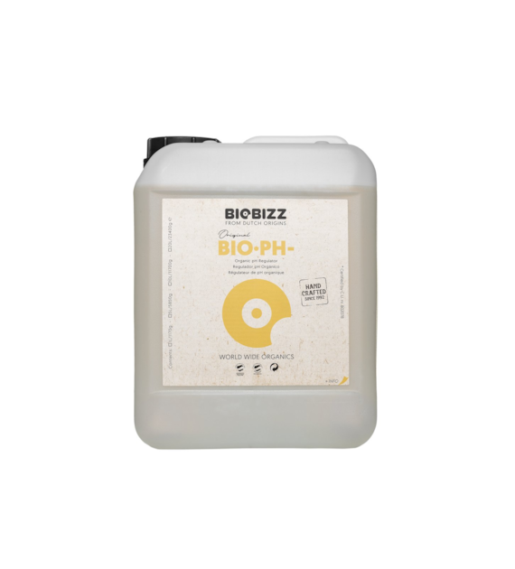 !-BIOBIZZ PH MINUS, 10L, ORGANICZNY REGULATOR OBNIŻAJĄCY pH, (gleba, hydro, kokos)