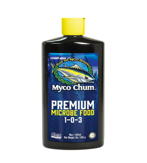 MYCO CHUM - ORGANICZNA POŻYWKA W PŁYNIE, 473ml (melasa, emulsja ryb, płynne wodorosty, kwasy huminowe) PLANT SUCCESS, (gleba, hydro, kokos)
