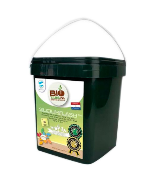 SILICIUMFLASH 1500gr,  ORGANICZNY NAWÓZ W PROSZKU, NPK + WAPŃ, MAGNEZ I KRZEM - BIOTABS