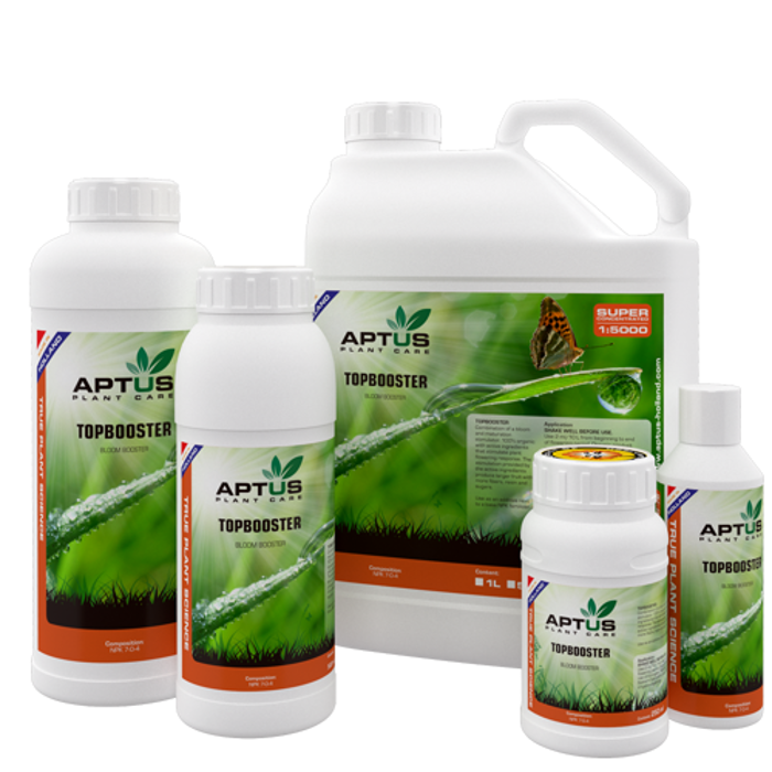 !-TOPBOOSTER 1L,  STYMULATOR KWITNIENIA, APTUS PLANT CARE (ziemia, kokos, hydro)