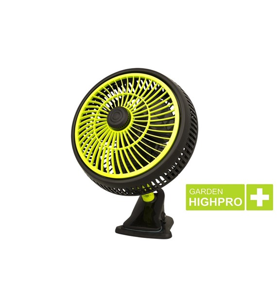 WENTYLATOR MIESZAJĄCY Z OSCYLACJĄ, PODSTAWA Z KLIPSEM + COALA - PROFAN, 230V/, 20W, fi-25cm, Garden HighPro, GHP