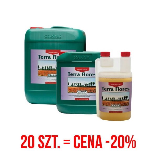 TERRA FLORES 0.5L/500ML,  NAWÓZ NA KWITNIENIE, CANNA