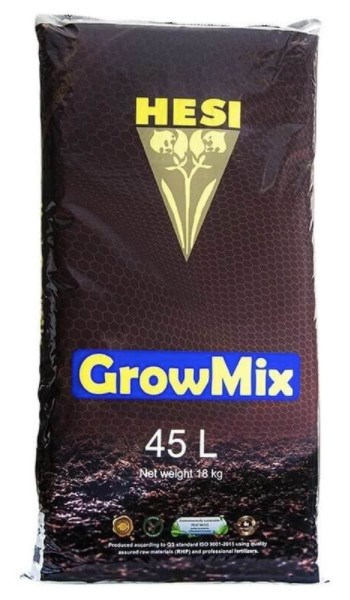 GROWMIX 45L, ZIEMIA DO UPRAWY ROŚLIN KWITNĄCYCH - HESI, 1 paleta=45 worków, buforuje pH, certyfikowana