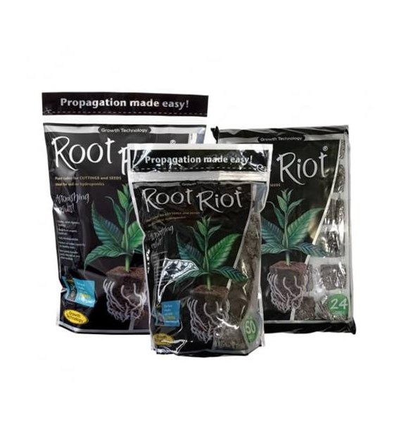 ROOT RIOT, KOSTKI DO WYSIEWU 50szt. - GROWTH TECHNOLOGY