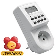 !-PROGRAMATOR CZASOWY ELEKTRONICZNY VF - TIMER, CYFROWY, 1min, MAX 16A/3680W