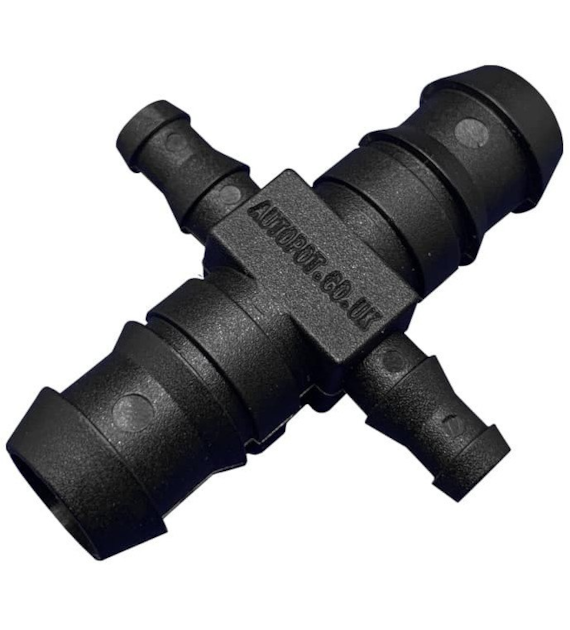 ŁĄCZNIK KRZYŻOWY 2x16mm, 2x9mm,  DO ROZBUDOWY AutoPot