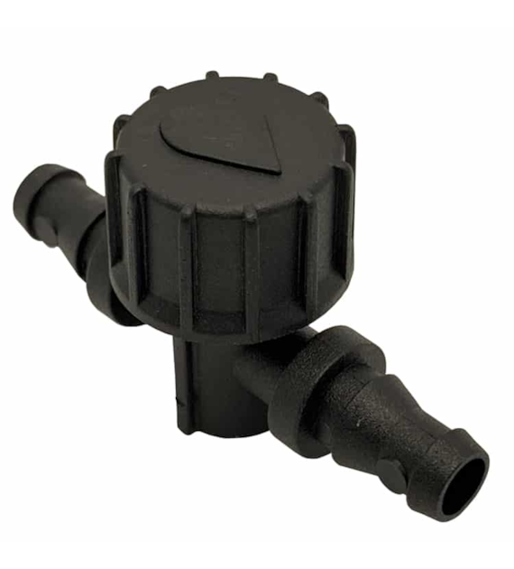 KRANIK DO WĘŻY 9MM -AutoPot,  (umożliwia szybkie odcięcie dopływu pożywki do pojedynczych donic lub całych sekcji)