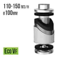 FILTR WĘGLOWY VF-ECO, fi100mm, 110-150m3/h, h15cm, węgiel 1,3kg