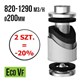 FILTR WĘGLOWY VF-ECO, fi200mm, 820-1290m3/h, h60cm, 7,8kg