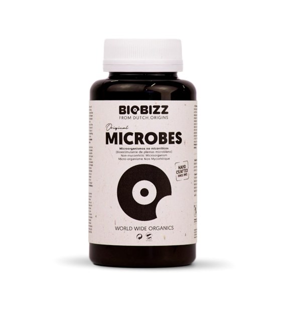 MICROBES 150g,  BAKTERIE, ENZYMY I GRZYBY (trichoderma), BIOBIZZ, mikoryza