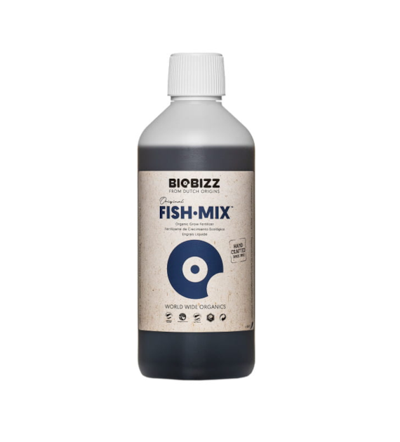 FISH-MIX 0.25L/250ML, ORGANICZNY NAWÓZ UZUPEŁNIAJĄCY NA WZROST I KWITNIENIE, BIOBIZZ fishmix