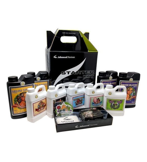 STARTER KIT, ZESTAW NAWOZÓW i STYMULATORÓW NA WZROST I KWITNIENIE (hydro, kokos, ziemia), ADVANCED NUTRIENTS +GRATISY