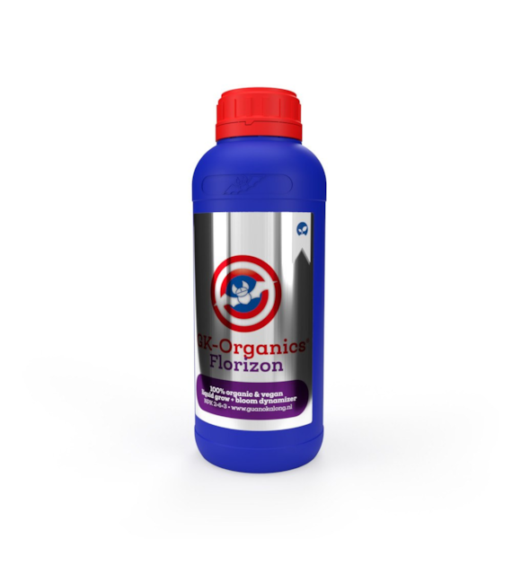 FLORIZON 1L, 100% ORGANICZNY I WEGAŃSKI STYMULATOR WZROSTU KORZENI I KWITNIENIA W PŁYNIE, GUANOKALONG