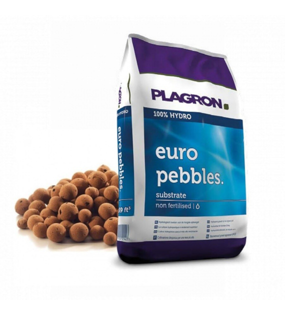 EURO PEBBLES 10L - GRANULAT CERAMICZNY 8/16mm, PLAGRON (1 paleta=150 worków)