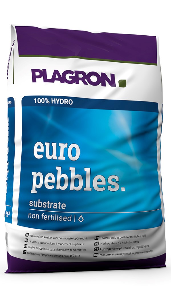 EURO PEBBLES 10L - GRANULAT CERAMICZNY 8/16mm, PLAGRON (1 paleta=150 worków)