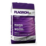 MEGA WORM 25L, HUMUS KOPROLITOWY STYMULUJĄCY FLORĘ GLEBY, PLAGRON, mikoryza, trichoderma, 1 paleta=70 worków