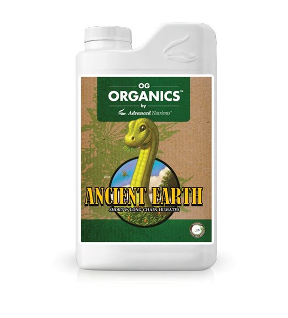 OG Organics™ ANCIENT EARTH 1L - LEONARDYT; KWASY HUMINOWE, POTAS W PŁYNIE, ZWIĘKSZA WCHŁANIANIE (gleba, hydro, kokos), ADVANCED NUTRIENTS