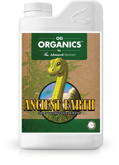 OG Organics™ ANCIENT EARTH 1L - LEONARDYT; KWASY HUMINOWE, POTAS W PŁYNIE, ZWIĘKSZA WCHŁANIANIE (gleba, hydro, kokos), ADVANCED NUTRIENTS