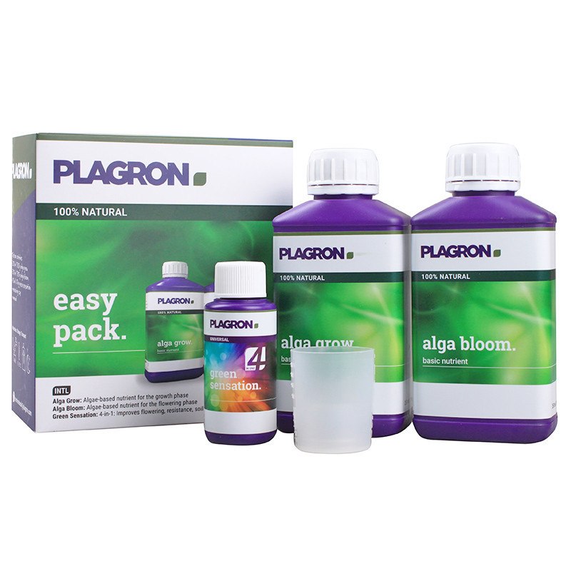 EASY PACK NATURAL 100%, ZESTAW NAWOZÓW, PLAGRON