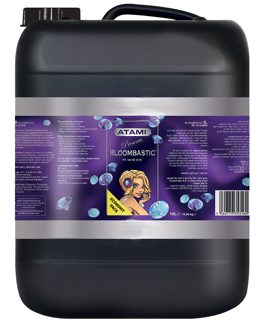 !-BLOOMBASTIC 10L, STYMULATOR KWITNIENIA, BOOSTER, ATAMI