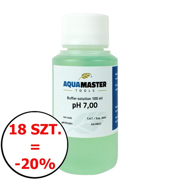 PŁYN / FLUID DO KALIBRACJI MIERNIKA pH 7.00, 100ml, AQUA MASTER TOOLS