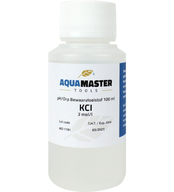 PŁYN DO PRZECHOWYWANIA / ZABEZPIECZANIA ELEKTRODY pH - KCL, 100ML, AQUA MASTER TOOLS