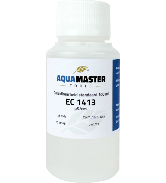 PŁYN / FLUID DO KALIBRACJI MIERNIKA EC / KONDUKTOMETRA - EC 1413, 100ML, AQUA MASTER TOOLS