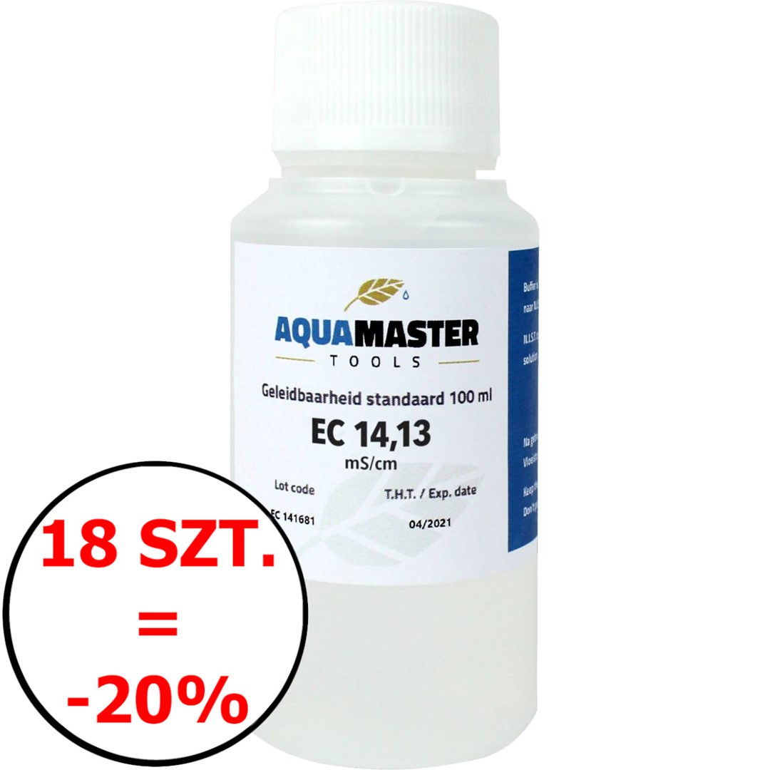 PŁYN / FLUID DO KALIBRACJI MIERNIKA EC / KONDUKTOMETRA - EC 1413, 100ML, AQUA MASTER TOOLS