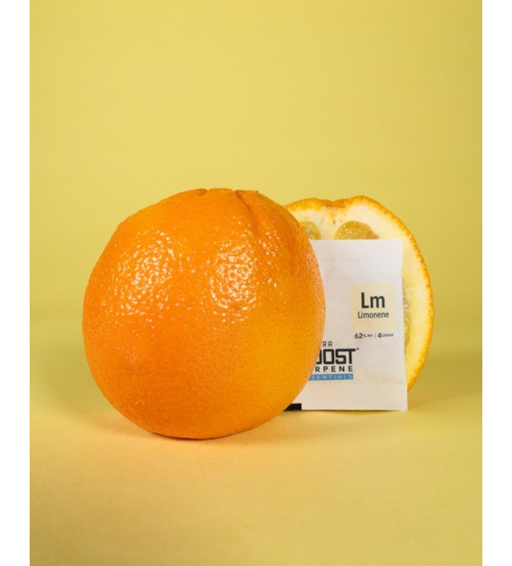 REGULATOR WILGOTNOŚCI DO SUSZU ROŚLINNEGO - INTEGRA BOOST TERPENE ESSENTIALS LIMONENE 4G / 62%, UWALNIA LUB POCHŁANIA WILGOĆ + TERPENY , do 4g suszu, poprawia smak