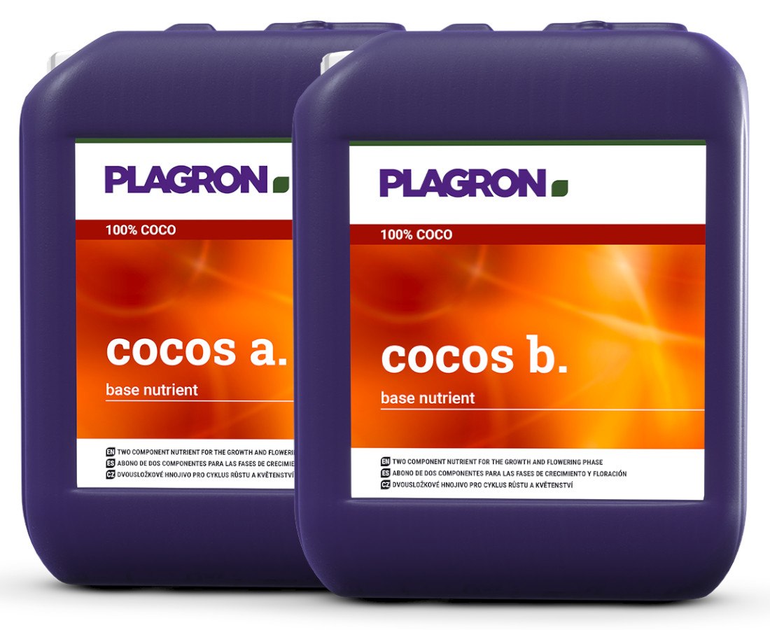 COCOS A+B, 2x20L, NAWÓZ DWUSKŁADNIKOWY DO KOKOSU, PLAGRON