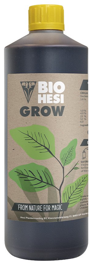 BIO HESI GROW  0.5L/500ml, NAWÓZ ORGANICZNY NA WZROST, DO GLEBY, HYDRO I KOKOSU, HESI