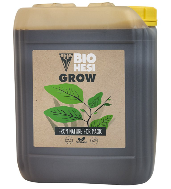 BIO HESI GROW  5L, NAWÓZ ORGANICZNY NA WZROST, DO GLEBY, HYDRO I KOKOSU, HESI