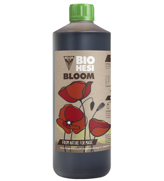BIO HESI BLOOM  0.5L/500ml, NAWÓZ ORGANICZNY NA KWITNIENIE, DO GLEBY, HYDRO I KOKOSU, HESI